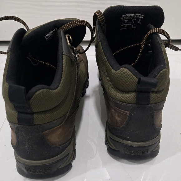Timberland Pro Series F2413-18 Brown Steel Toe Work Boot Shoes Men\'s Size 11W main image 4